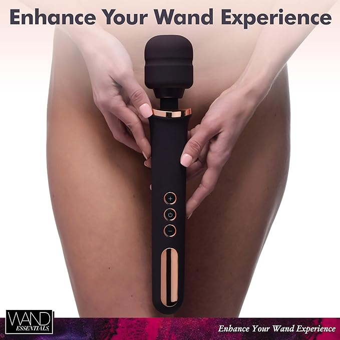 Essentials Scepter 50X Silicone Wand Vibrating Massager